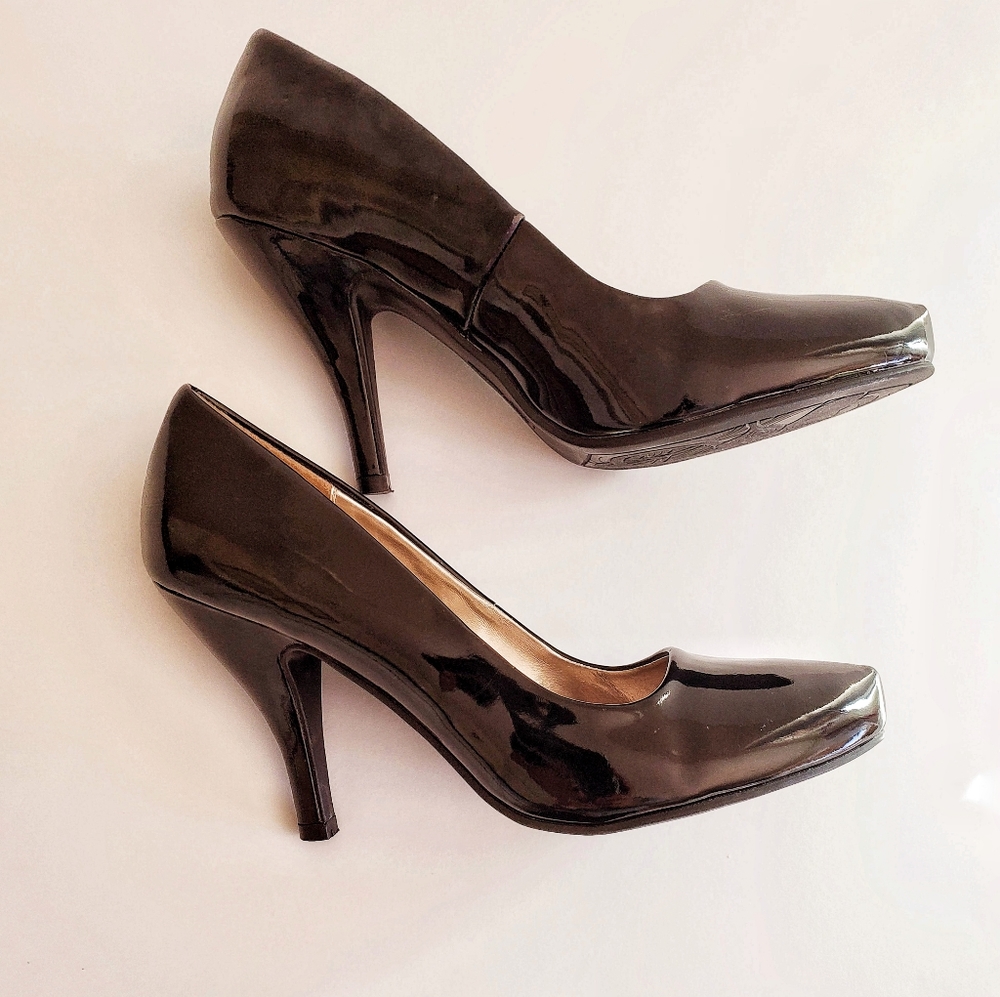 Kenneth Cole Reaction Pump Shoes Black Size 8